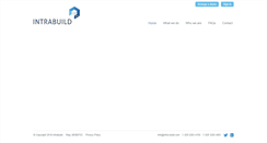 Desktop Screenshot of intra-build.com