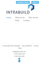 Mobile Screenshot of intra-build.com